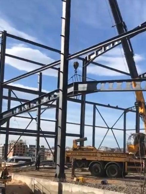 ağır çelik yapılar, çelik bina, çelik konstrüksiyon, çelik yapı, ağır çelik yapı projelendirme, fabrika binaları