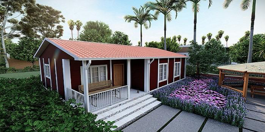 Prefabrik, prefabrik yapı, prefabrik ev, tek katlı prefabrik yapı, tek katlı prefabrik ev