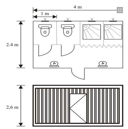 Konteyner imalatı, wc duş konteynerleri, wc duş konteyner imalatı, şantiye konteynerleri